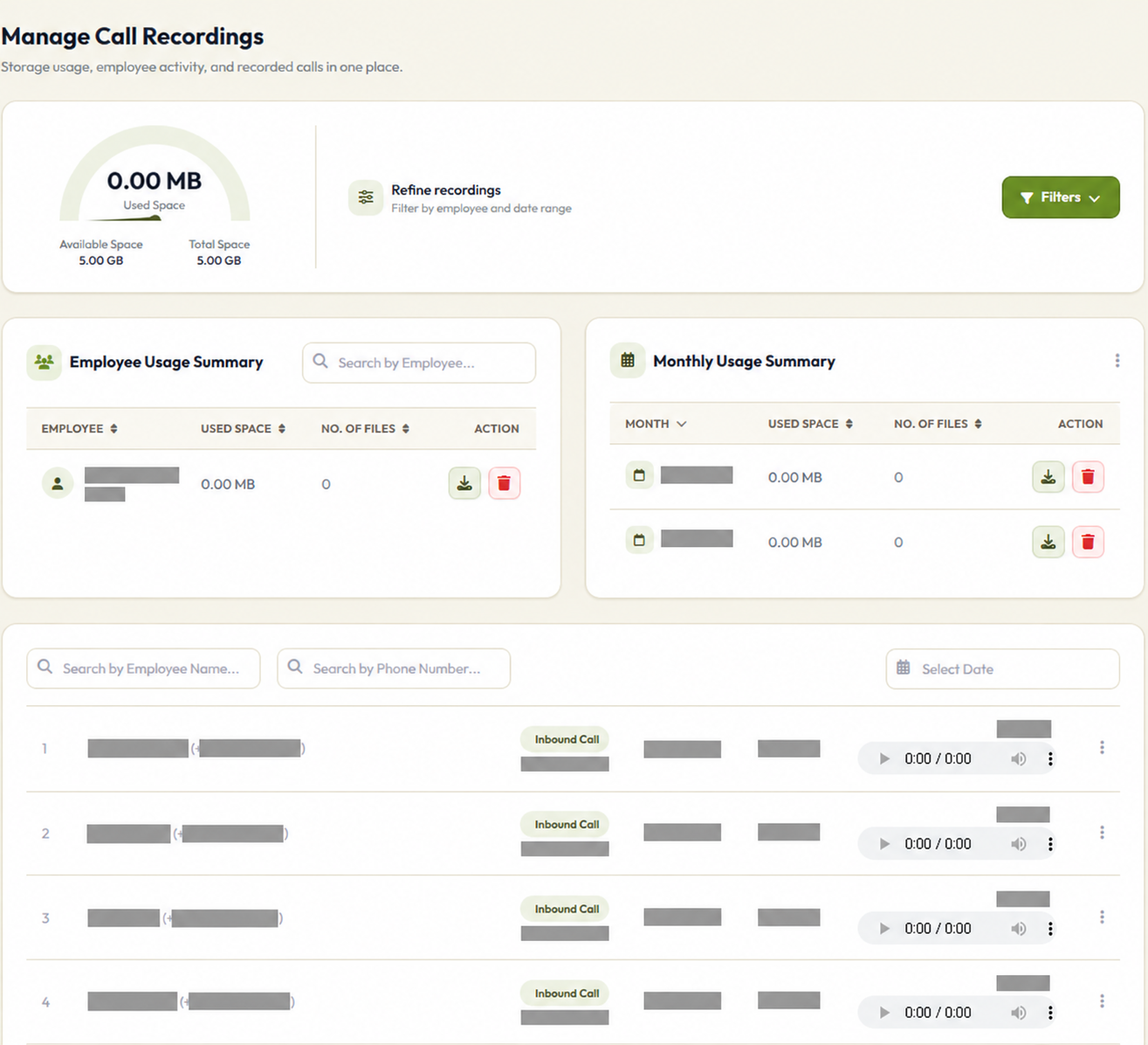 Contact Insights Dashboard