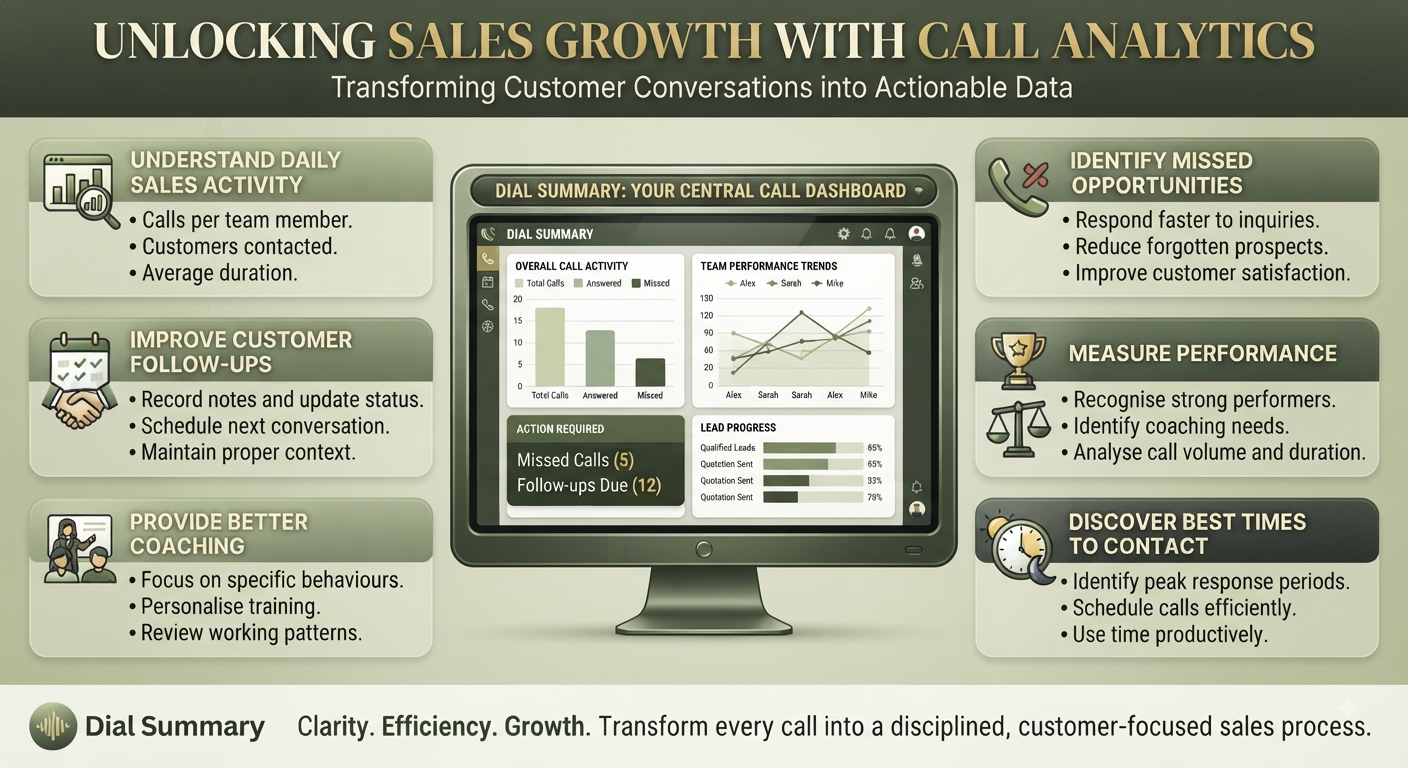 How Call Analytics Helps Sales Teams Improve Performance | DialSummary Blog